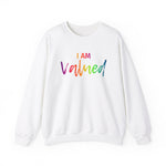 I AM Valued - Unisex Heavy Blend™ Crewneck Sweatshirt