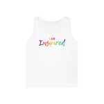 I AM Inspired - Unisex Heavy Cotton Tank Top Front Print