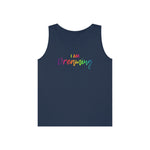 I AM Dreaming - Unisex Heavy Cotton Tank Top Front Print