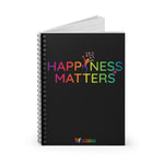 Happiness Matters Spiral Notebook - Ruled Line