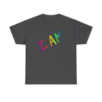 I AM - Unisex Heavy Cotton Tee - Front Print