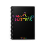 Happiness Matters Spiral Notebook - Ruled Line