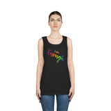 I AM Enough - Unisex Heavy Cotton Tank Top Front Print