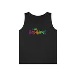 I AM Resilient - Unisex Heavy Cotton Tank Top Front Print