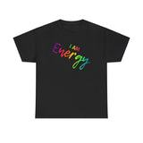 I AM Energy - Unisex Heavy Cotton Tee - Front Print