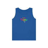 I AM Magic - Unisex Heavy Cotton Tank Top Front Print