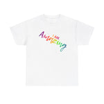 I AM Amazing - Unisex Heavy Cotton Tee - Front Print