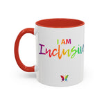 I AM Inclusive - Accent Coffee Mug (11, 15oz)