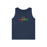 I AM Confident - Unisex Heavy Cotton Tank Top Front Print